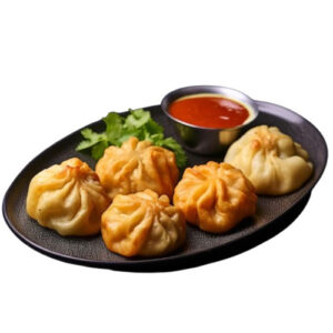 Veg fry momos